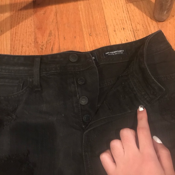 Black hollister jeans shorts - Picture 3 of 7